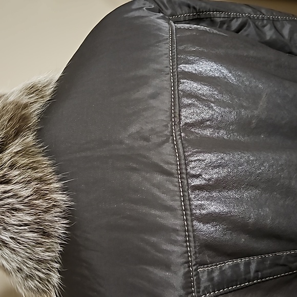 Danier Leather/Fabric/Real Fur Jacket - Picture 11 of 15